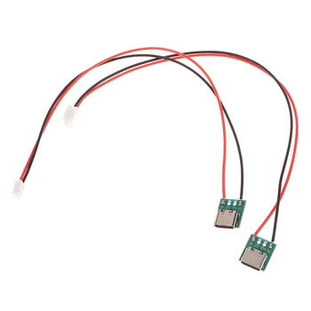 Tip-c PCB Kablo Dönüştürücü Adaptör mikro usb DIP dişi konnektör kesme panosu şarj kablosu Lehim Kartı Soketi
