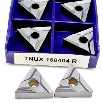 TUNX160404R 10 ADET CNC İşleme Metal Torna Parçaları TUNX 160404R parmak freze çakısı Yüksek Mukavemetli Karbür Dönüm Aracı