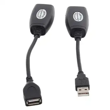 USB 2.0-RJ45 Ethernet Uzatma uzatma kablosu Ağ Adaptörü Kablosu Kablolu Lan OS X için