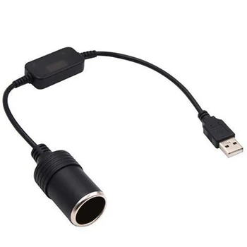 USB Dc Dönüştürme Kablosu Araba Çakmak Sürüş Kaydedici araba dvr'ı A70F