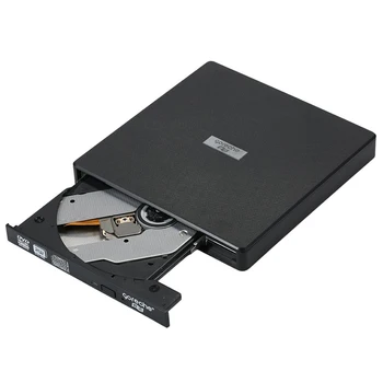 USB + Tip-C Mobil Harici Optik Sürücü DVD Kaydedici İnce Tasarım Desteği Okuma Kaydı Tak ve Çalıştır Geniş Uyumluluk
