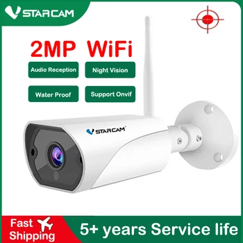 Vstarcam 2MP hd ip kamera wifi güvenlik kamerası 1080P Açık Gözetim Kamera güvenlik kamerası Su Geçirmez Gece Görüş Eye4 APP