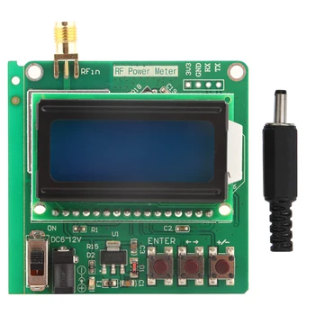 Watt Metre RF Güç Ölçer Güç Zayıflama Kiti dijital ekran Sinyal Gücü Modülü 1M-8G Güç Ölçer Dijital Wattmetre