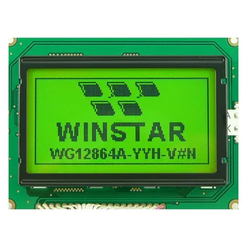 Wistar 20 P 93x70mm STN 6800 Paralel NT7108 12864 128 * 64 Modülü 5 V Güç Kaynağı 128x64 Grafik lcd ekran Ekran WG12864A