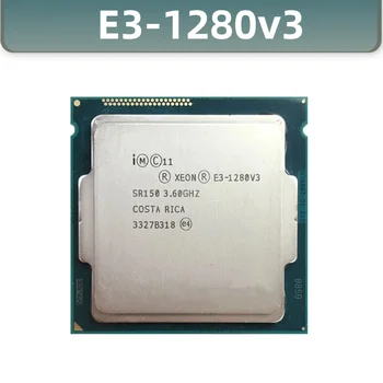 Xeon işlemci E3-1280V3 CPU 3.60 GHz 8M LGA1150 Dört çekirdekli E3 1280 V3 Masaüstü E3-1280 V3
