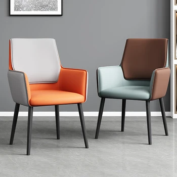 Yemek Odası Tasarım Sandalye İskandinav Tasarımcı Modern Yatak Odası Yemek Sandalyesi Modern Ara Sıra Cadeira Gamer Ev Mobilyaları DC058