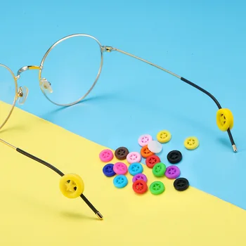 Yeni 1/4 Çift Silikon Gözlük Kaymaz Tutucular Yumuşak ve Mini Gözlük Tutucu Gözler Giyen Aksesuarları Her Yaş için