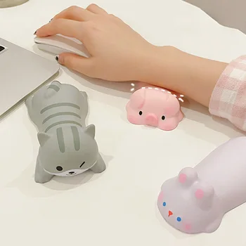 Yeni Sevimli Bilek İstirahat Desteği Mouse Pad Bilgisayar Dizüstü kol dayanağı Masa Ergonomik Kawaii Yavaş Yükselen Squishy Oyuncaklar