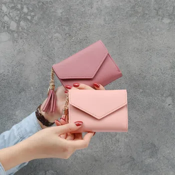 Yeni Varış Cüzdan Kısa Kadın Cüzdan Çanta Patchwork Moda Panelli Cüzdan Moda bozuk para cüzdanı kart tutucu Deri