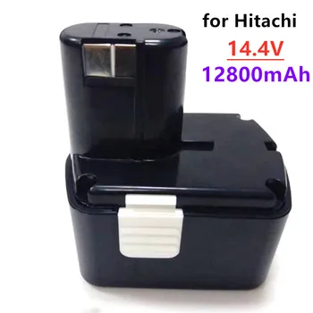 Yeni Şarj Edilebilir Güç Aracı Hitachi için 14.4 V 12800mAh Pil NI-CD için DS14DVF3 EB1414S EB1412S EB1414 EB1414L CJ14DL DH14D