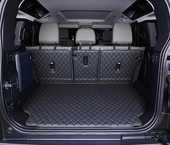 Yüksek kalite! Özel araba gövde paspaslar Land Rover Defender 110 2022-2020 için su geçirmez çizme halı kargo astarı mat, ücretsiz kargo