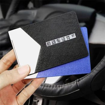 Yüksek Lüks Ehliyet tutucu Kılıf Kadın Erkek Araba Lisansı KİMLİK kartı cüzdanı