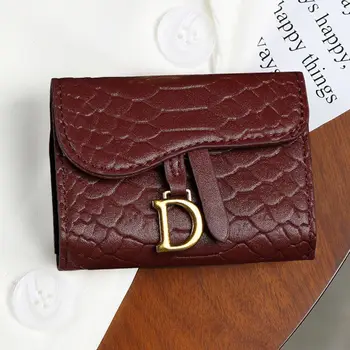 Çoklu Kart PU deri kartlık Lüks Çok fonksiyonlu küçük cüzdan Mini el çantası Kadınlar İçin