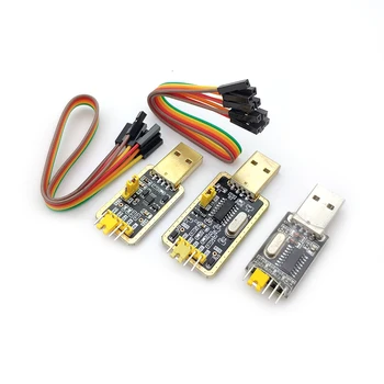 CH340 modülü USB TTL CH340G yükseltme indir küçük bir tel fırça plakası STC mikrodenetleyici kurulu USB seri yerine PL2303