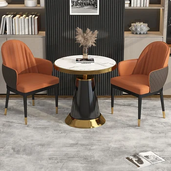 Yemek sandalye ışığı lüks ev modern minimalist müzakere sandalye otel restoran eğlence yumuşak paket high-end sandalye